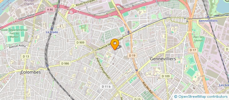 localisation de l'entreprise TOUS IMPLIQUES POUR UNE NOUVELLE AFRIQUE à ASNIERES-SUR-SEINE