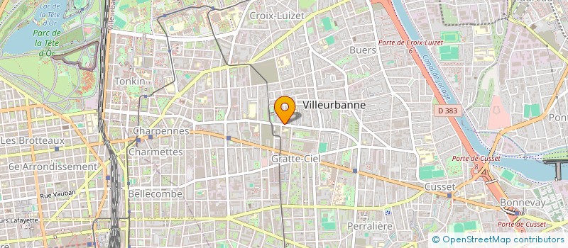 localisation de l'entreprise TOUS JERISSA  VILLEURBANNE