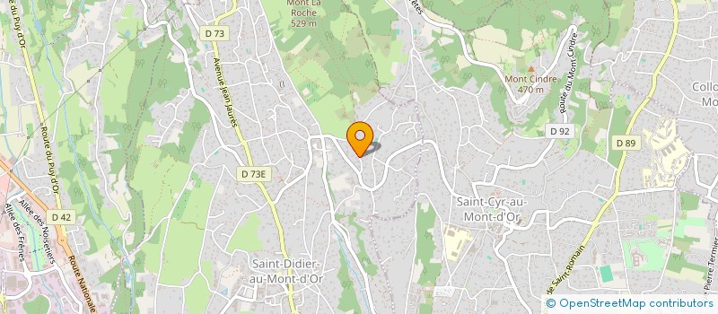 localisation de l'entreprise TOUS LES 3  SAINT-DIDIER-AU-MONT-D'OR