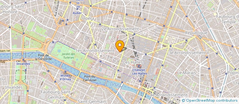 localisation de l'entreprise TOUS LES CALECONS PARIS à PARIS