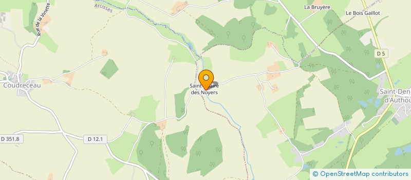 localisation de l'entreprise TOUS LES CHEMINS... à SAINTIGNY