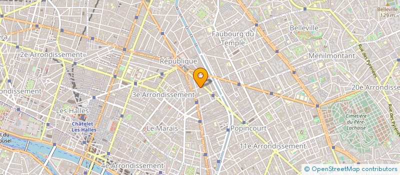 localisation de l'entreprise TOUS LES EDITEURS.COM  PARIS