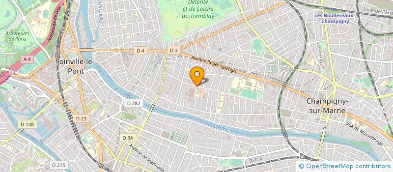 localisation de l'entreprise TOUS LES MOTEURS à CHAMPIGNY-SUR-MARNE