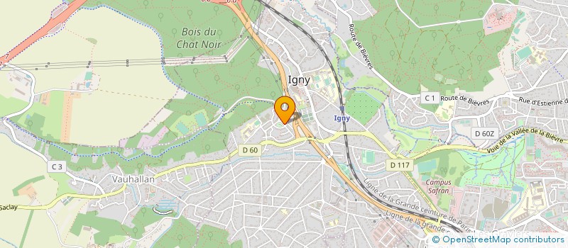 localisation de l'entreprise TOUS LES SERVICES RH. à IGNY