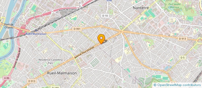 localisation de l'entreprise TOUS LES SIEGES à NANTERRE