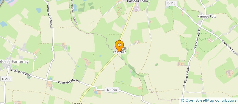 localisation de l'entreprise TOUS LES TOITS  GRANDCAMP-MAISY