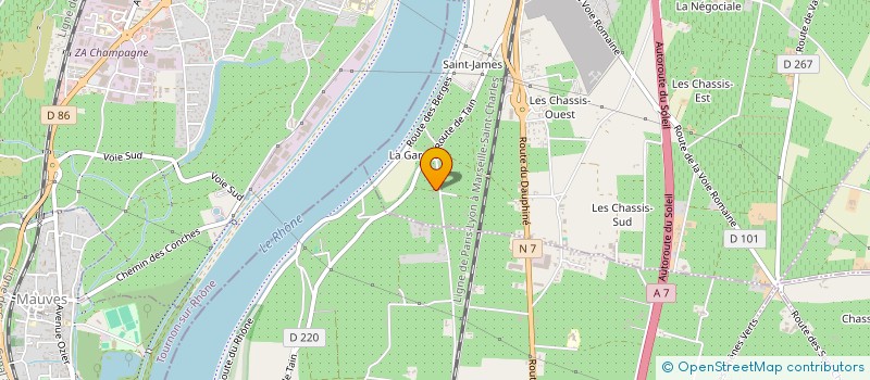 localisation de l'entreprise TOUS LES VENTS  MERCUROL-VEAUNES