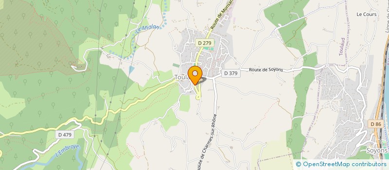 localisation de l'entreprise TOUS O CAFE  TOULAUD