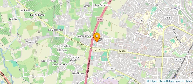 localisation de l'entreprise TOUS POUR CHARNAY  CHARNAY-LES-MACON