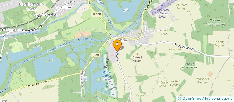 localisation de l'entreprise TOUS POUR EPISY  MORET-LOING-ET-ORVANNE