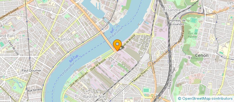 localisation de l'entreprise TOUS PRODUITS INDUSTRIELS à BORDEAUX