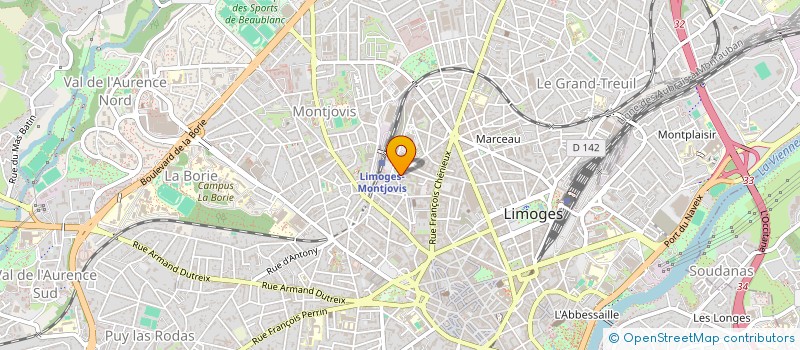localisation de l'entreprise TOUS RESEAUX ACHAT ET VENTE EN LIGNE à LIMOGES