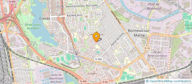 localisation de l'entreprise TOUS SERVICES ENTREPRISES  CRETEIL