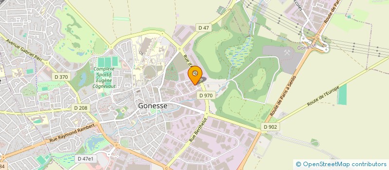 localisation de l'entreprise TOUS SERVICES INDUSTRIELS à GONESSE