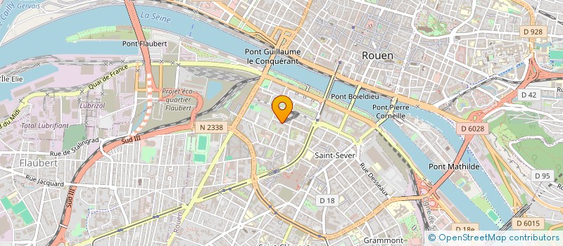 localisation de l'entreprise TOUS SERVICES INDUSTRIES à ROUEN