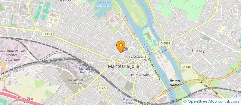 localisation de l'entreprise TOUS SUR SCENE  MANTES-LA-JOLIE