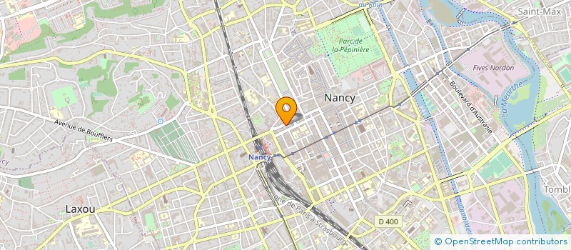 localisation de l'entreprise TOUS TES POSSIBLES  NANCY