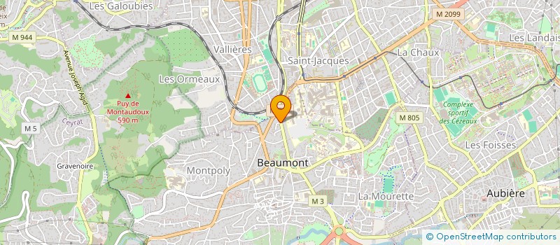 localisation de l'entreprise TOUS TOITS SASU à BEAUMONT