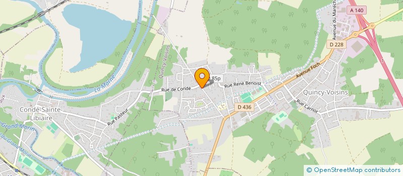 localisation de l'entreprise TOUS TRAITEMENTS INFORMATIQUES à QUINCY-VOISINS