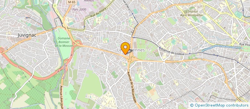 localisation de l'entreprise TOUS TRAVAUX à MONTPELLIER