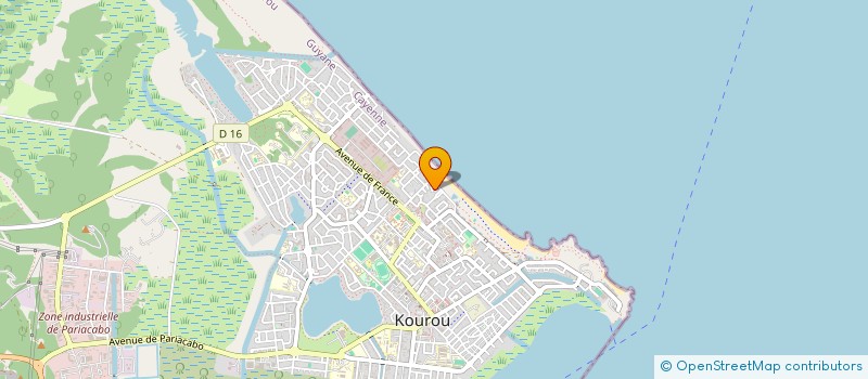 localisation de l'entreprise TOUS TRAVAUX BATIMENTS à KOUROU
