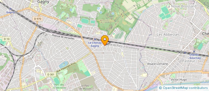 localisation de l'entreprise TOUS TRAVAUX BATIMENTS ALTURAS à GAGNY