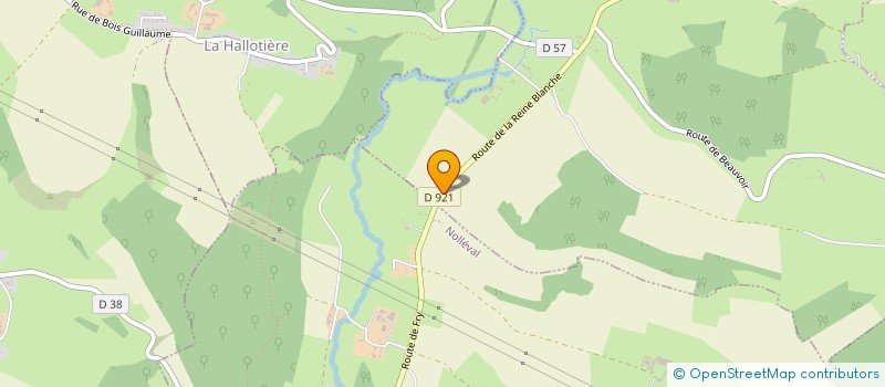 localisation de l'entreprise TOUS TRAVAUX BOIS à LE MESNIL-LIEUBRAY