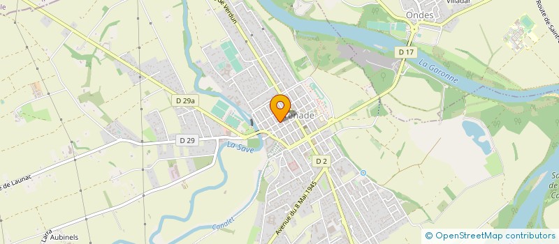 localisation de l'entreprise TOUS TRAVAUX BTIMENT à GRENADE