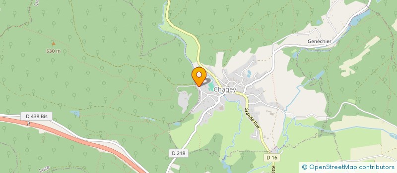 localisation de l'entreprise TOUS TRAVAUX CYRIL  CHAGEY