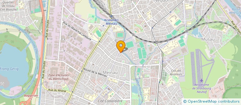 localisation de l'entreprise TOUS TRAVAUX D INTERIEUR à STRASBOURG