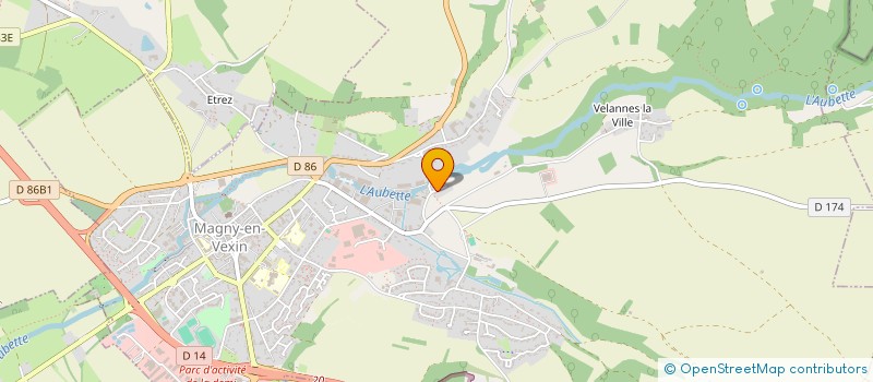 localisation de l'entreprise TOUS TRAVAUX D INTERIEUR SASU à MAGNY-EN-VEXIN