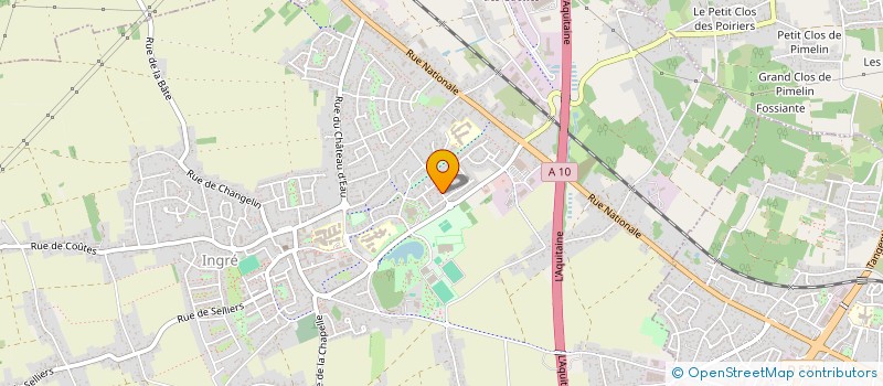 localisation de l'entreprise TOUS TRAVAUX DE BATIMENT SARL  INGRE
