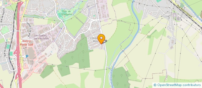 localisation de l'entreprise TOUS TRAVAUX ROYER  FLEVILLE-DEVANT-NANCY