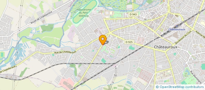 localisation de l'entreprise TOUS TRAVAUX SERVICES à CHATEAUROUX