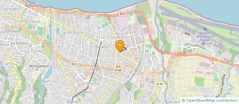 localisation de l'entreprise TOUS TRAVAUX SERVICES à SAINT-DENIS