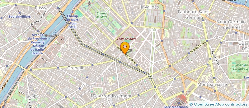 localisation de l'entreprise TOUS TYPES DE TRANSPORT à PARIS