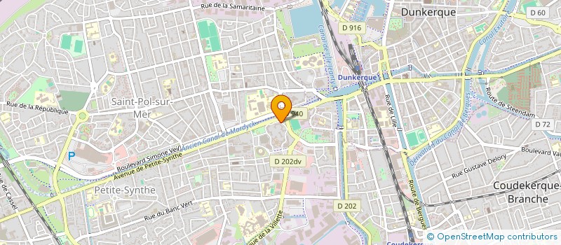 localisation de l'entreprise TOUS UN SOURIRE à DUNKERQUE