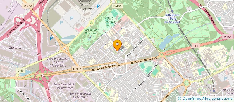 localisation de l'entreprise TOUS UNIS à AULNAY-SOUS-BOIS
