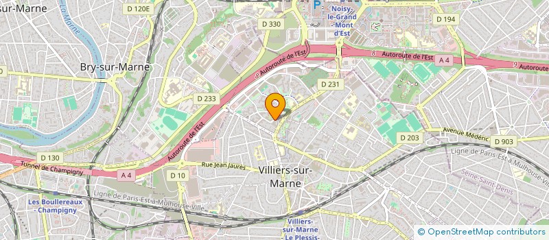 localisation de l'entreprise TOUS UNIS à VILLIERS-SUR-MARNE