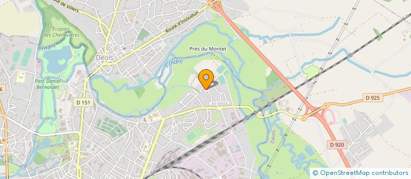 localisation de l'entreprise TOUS UNIS POUR AMBRE  CHATEAUROUX