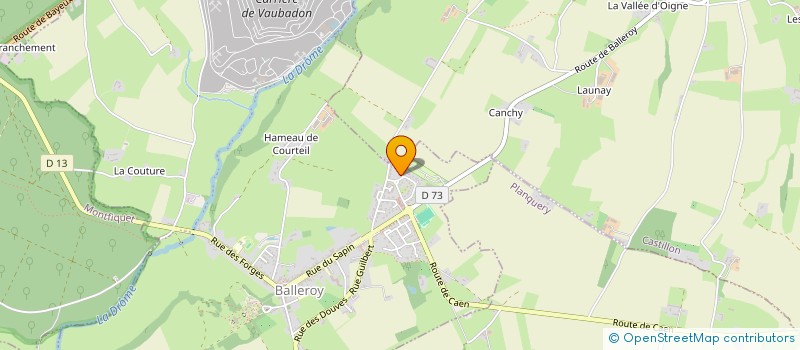 localisation de l'entreprise TOUS UNIS POUR MAEL  BALLEROY-SUR-DROME