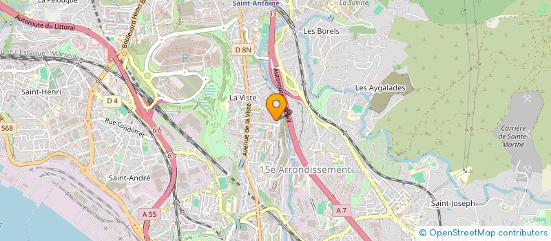 localisation de l'entreprise TOUSA TRANSPORT à MARSEILLE