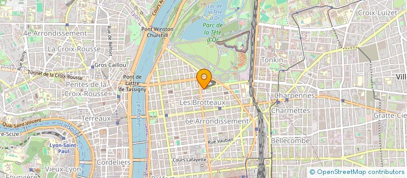localisation de l'entreprise TOUSASSOC' à LYON