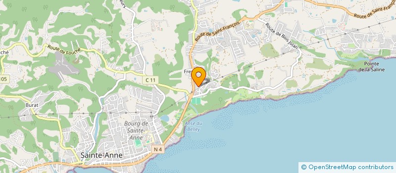 localisation de l'entreprise TOUSAUSEC SARL à SAINTE-ANNE