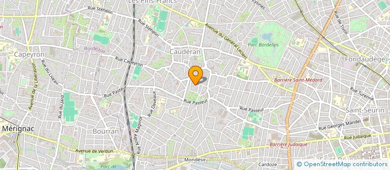 localisation de l'entreprise TOUSDYS à EYSINES