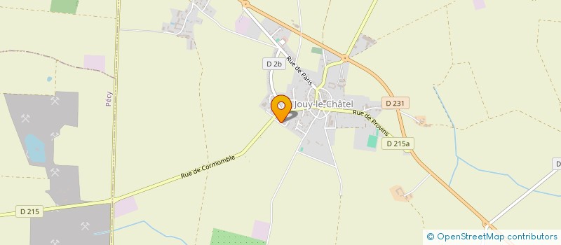 localisation de l'entreprise TOUSENSEMBLE77 à JOUY-LE-CHATEL