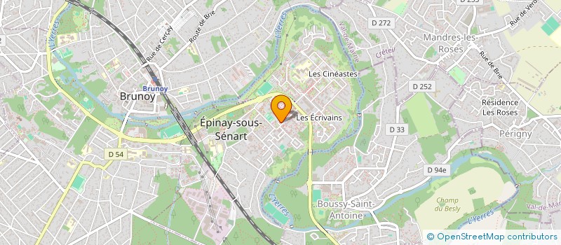 localisation de l'entreprise TOUSOIN à EPINAY-SOUS-SENART