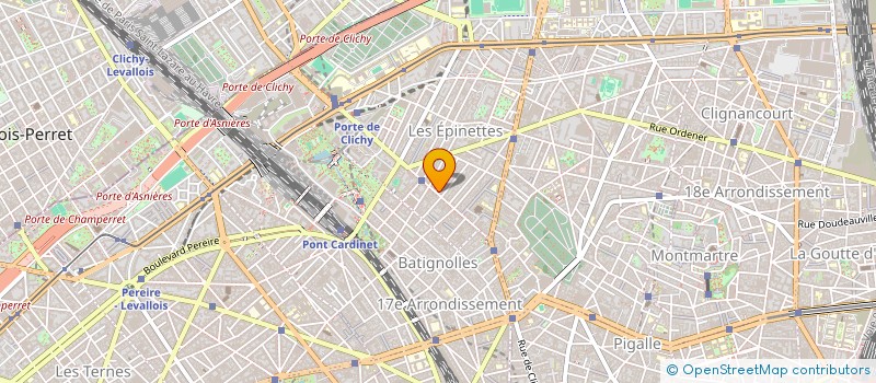 localisation de l'entreprise TOUSPORTS à PARIS
