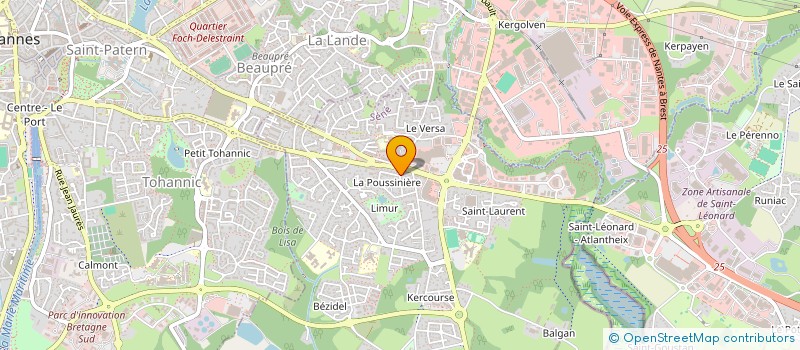 localisation de l'entreprise TOUSSAINT IMMO à SENE