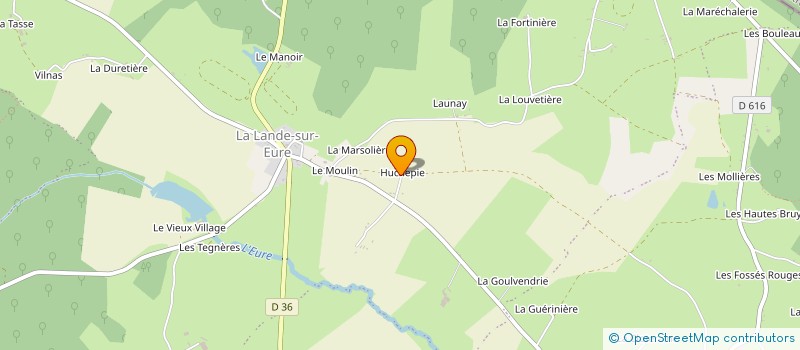 localisation de l'entreprise TOUSSAINT MICKAEL ET LUDOVIC à LONGNY LES VILLAGES